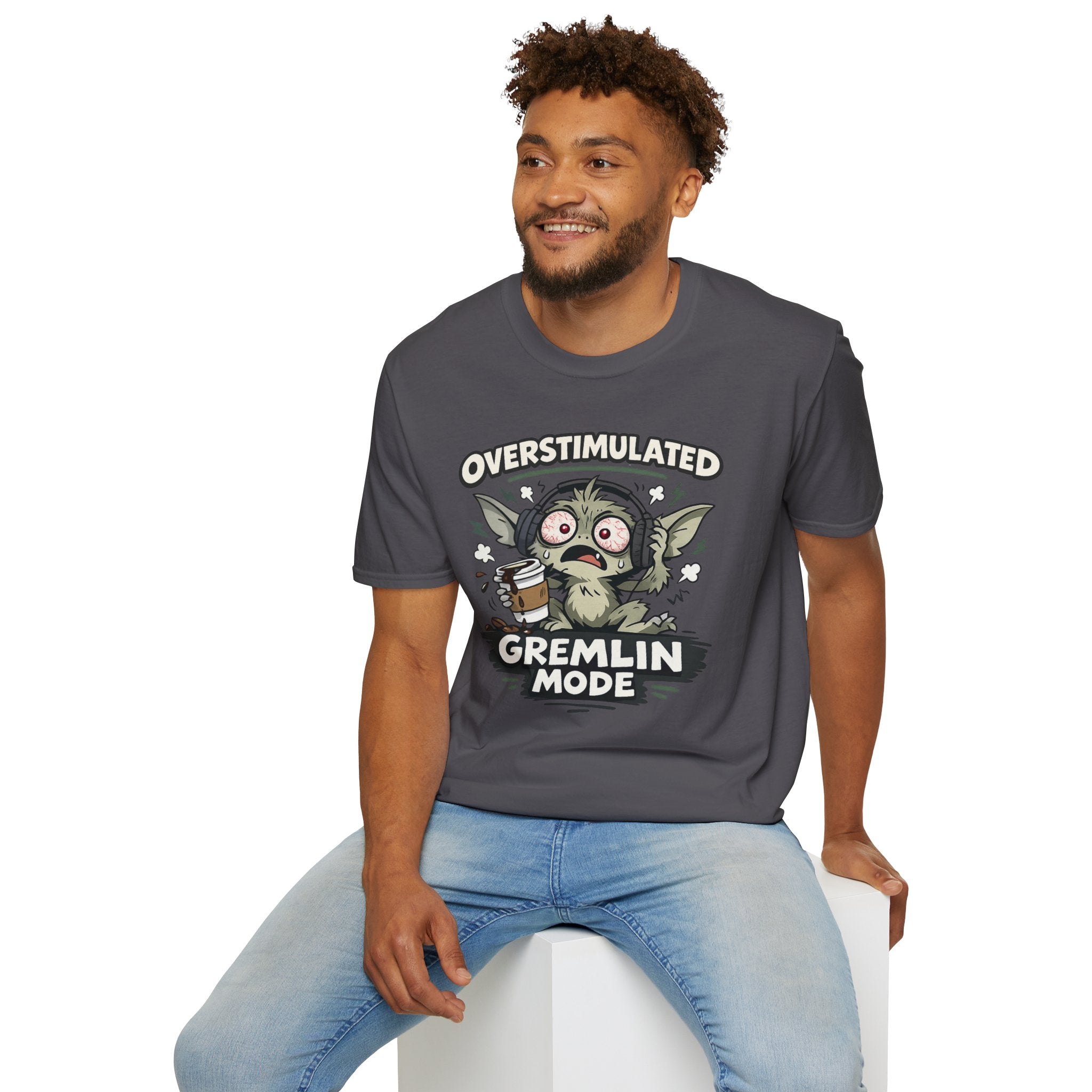 “Overstimulated Gremlin Mode” T-Shirt