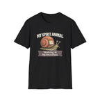 "My Spirit Animal: Snail (Working At My Own Pace)" T-Shirt
