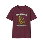 "My Spirit Animal: Hyena (Gleefully Unhinged)" T-Shirt