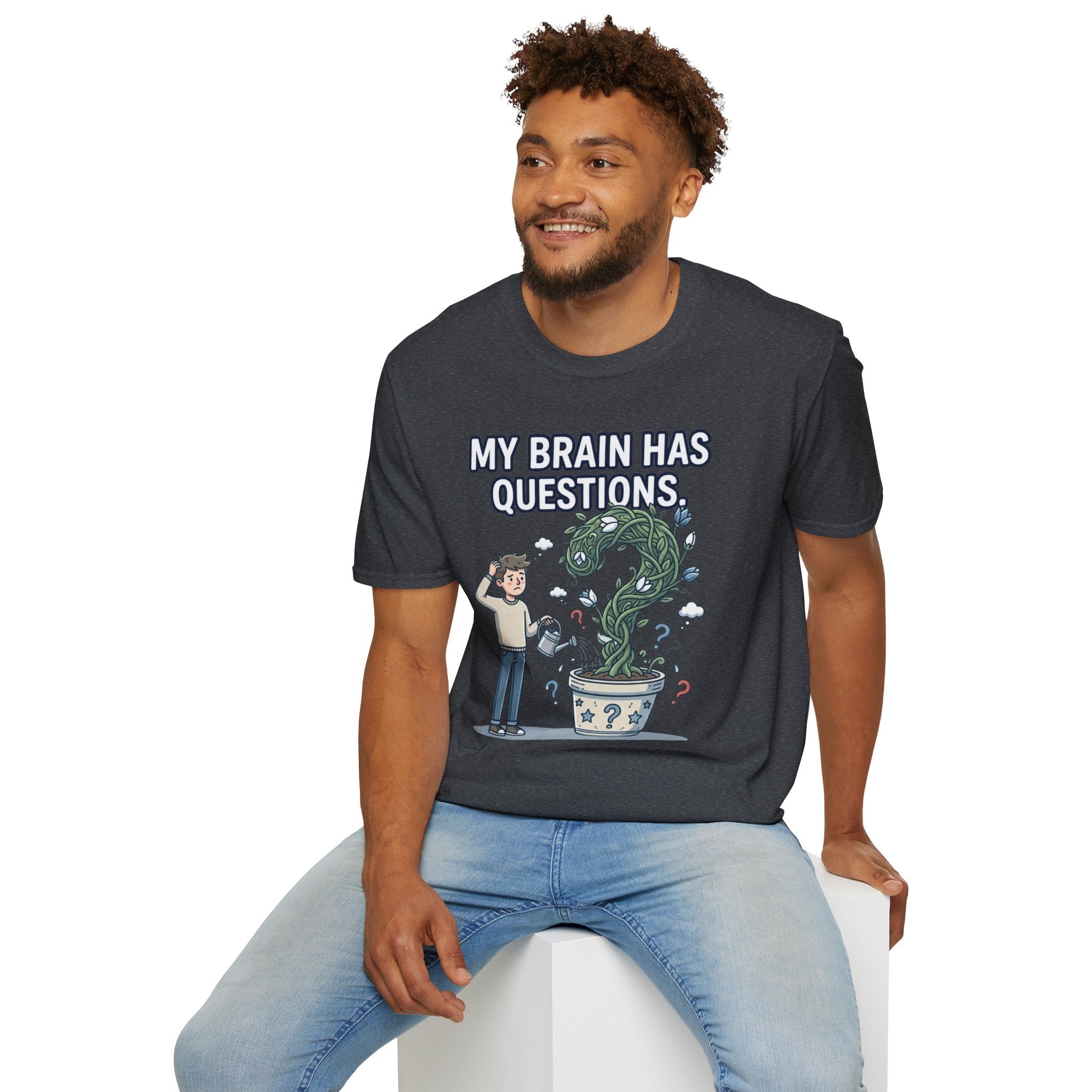 "My Brain Has Questions" Mystery Plant T-Shirt