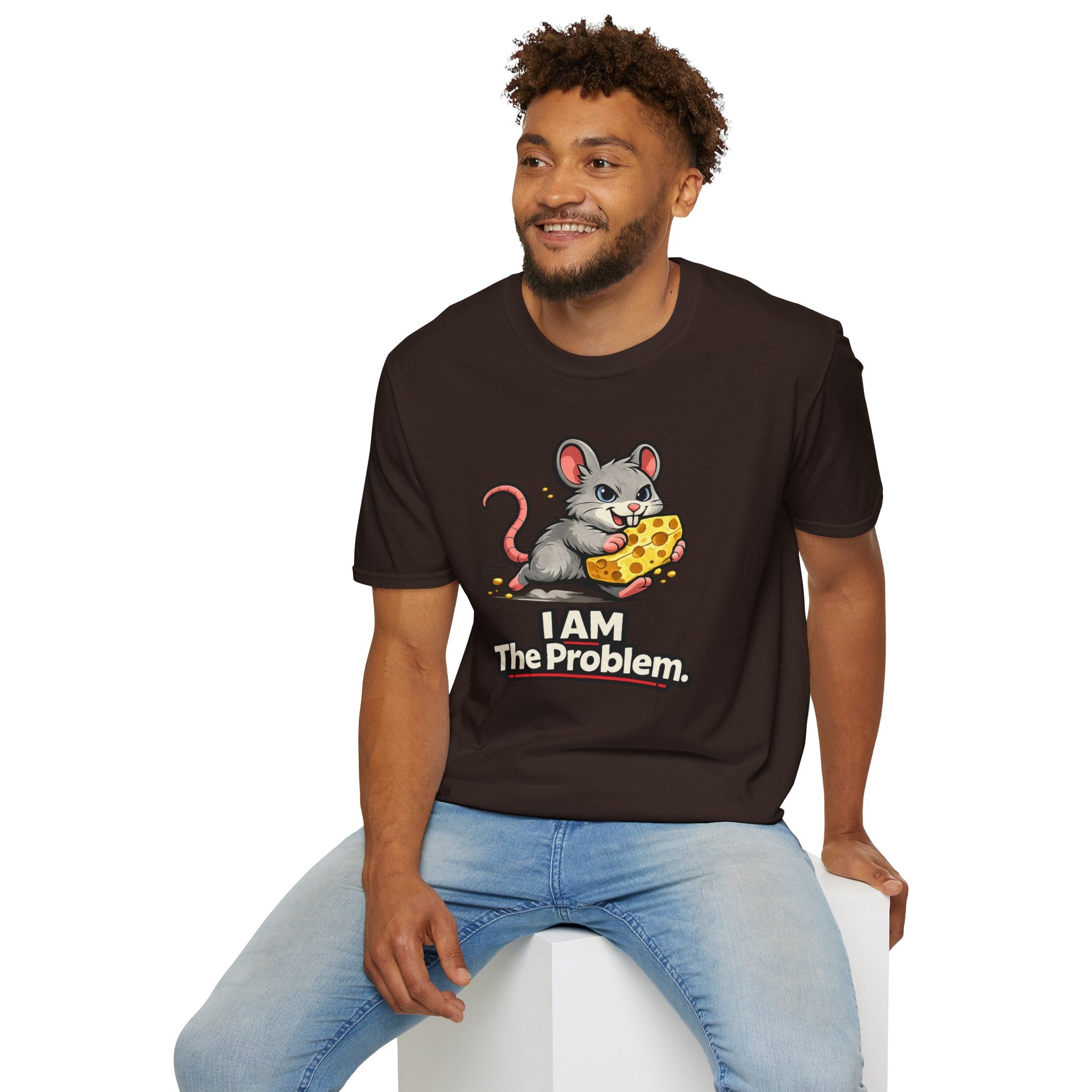 "I AM The Problem" Mouse Takes the Cheese T-Shirt