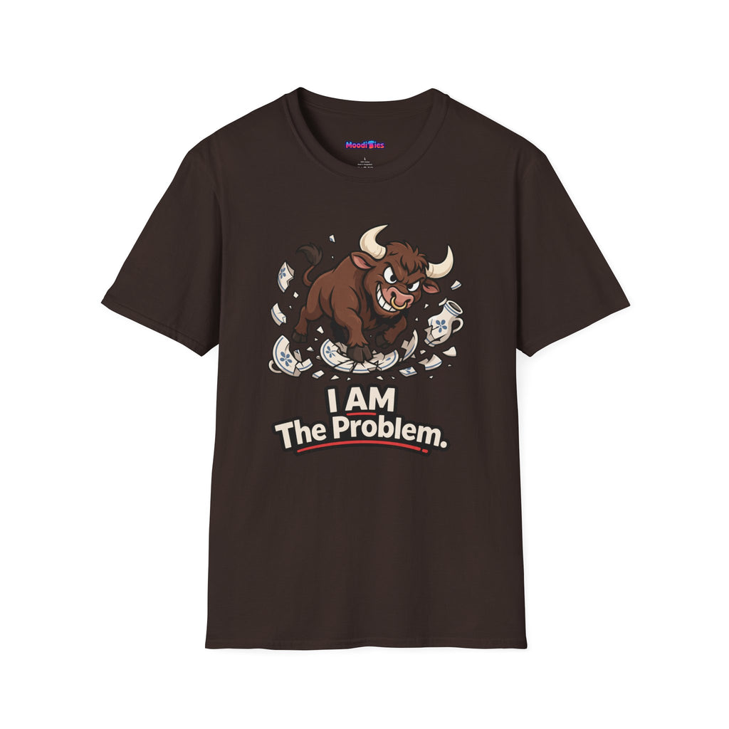 "I AM The Problem" Bull in China Shop T-Shirt