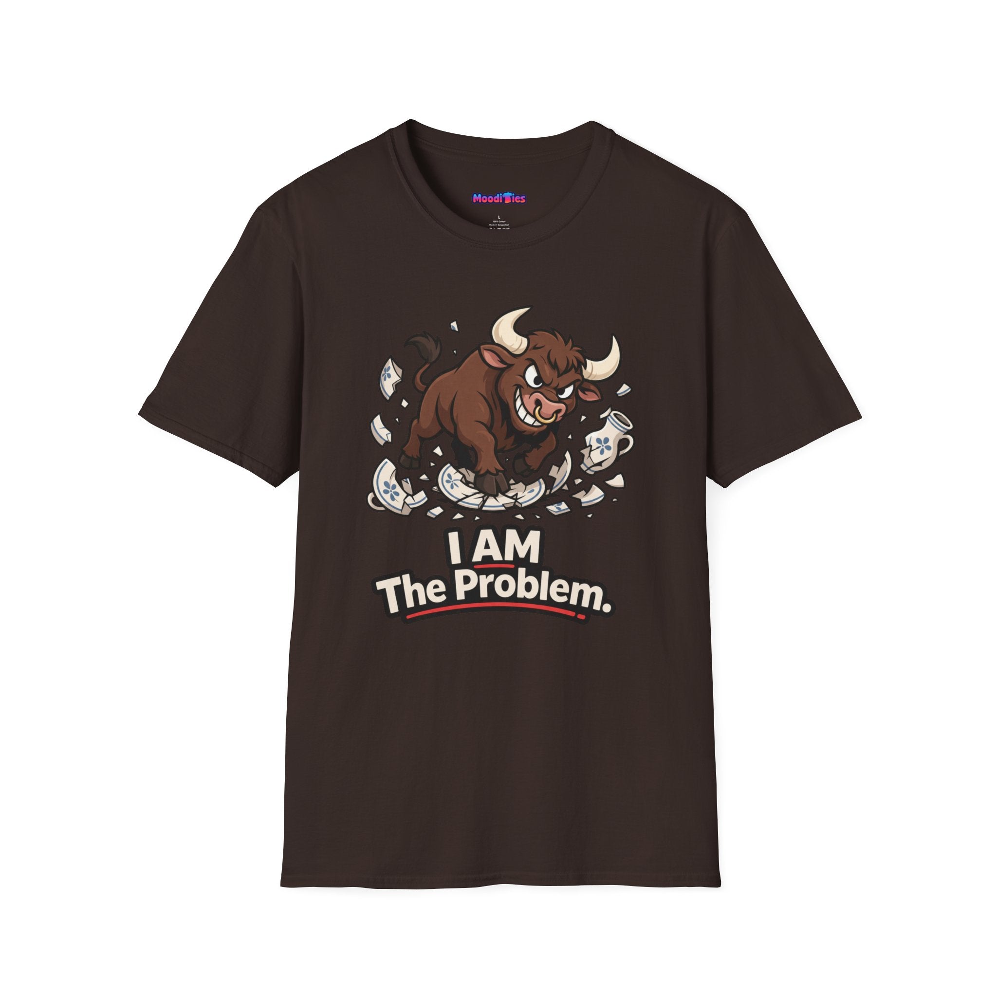 "I AM The Problem" Bull in China Shop T-Shirt
