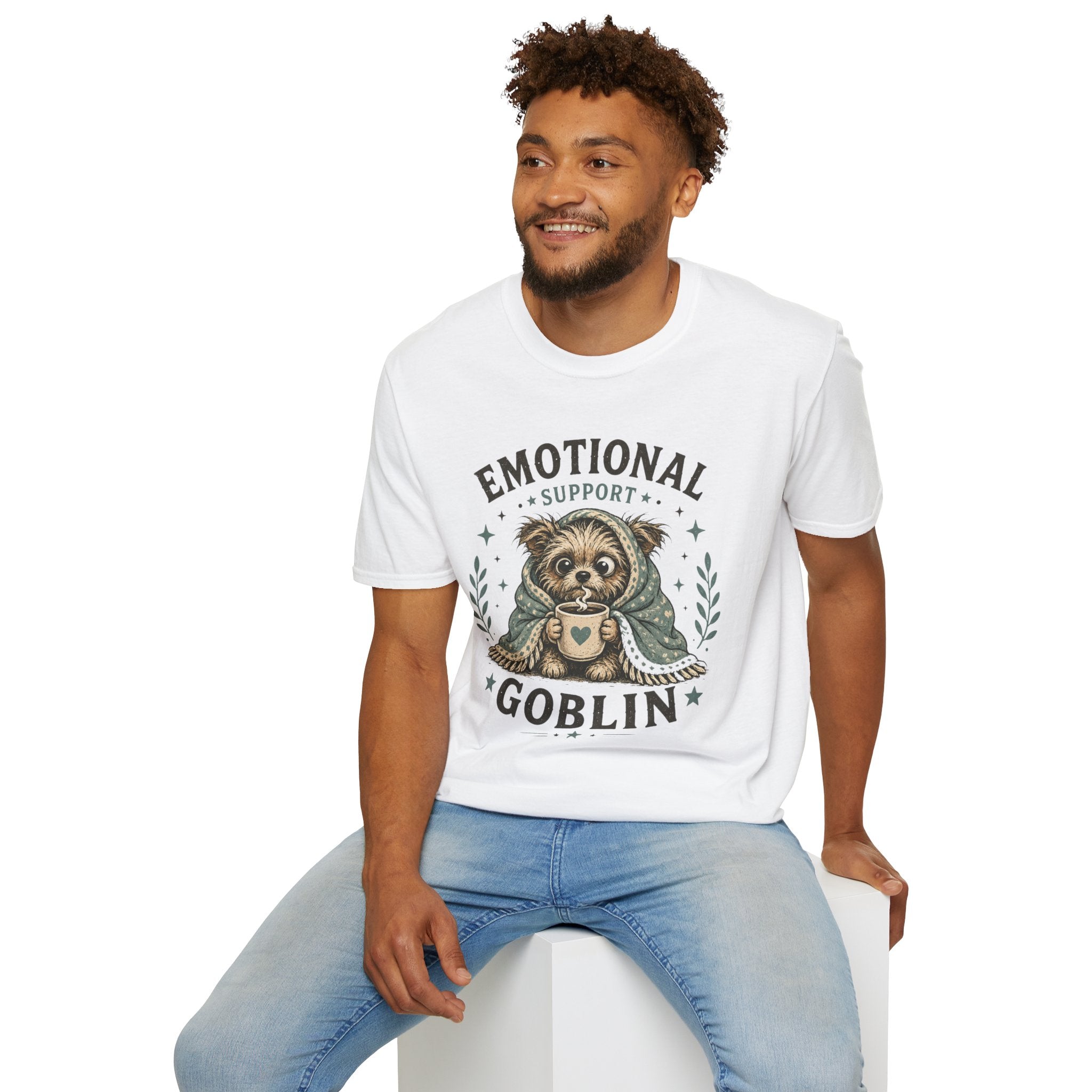 "Emotional Support Goblin" Adorable Dog T-Shirt