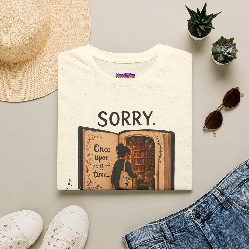 "Sorry. I'm In the Middle of Something Fictional." Book Portal T-Shirt