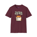 "Tiny Body, Huge Rage." Angry Hamster T-Shirt