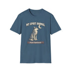 "My Spirit Animal: Wolf (Pack Optional)" T-Shirt