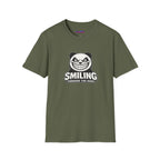 "Smiling Through The Rage" Fierce Grinning Panda T-Shirt