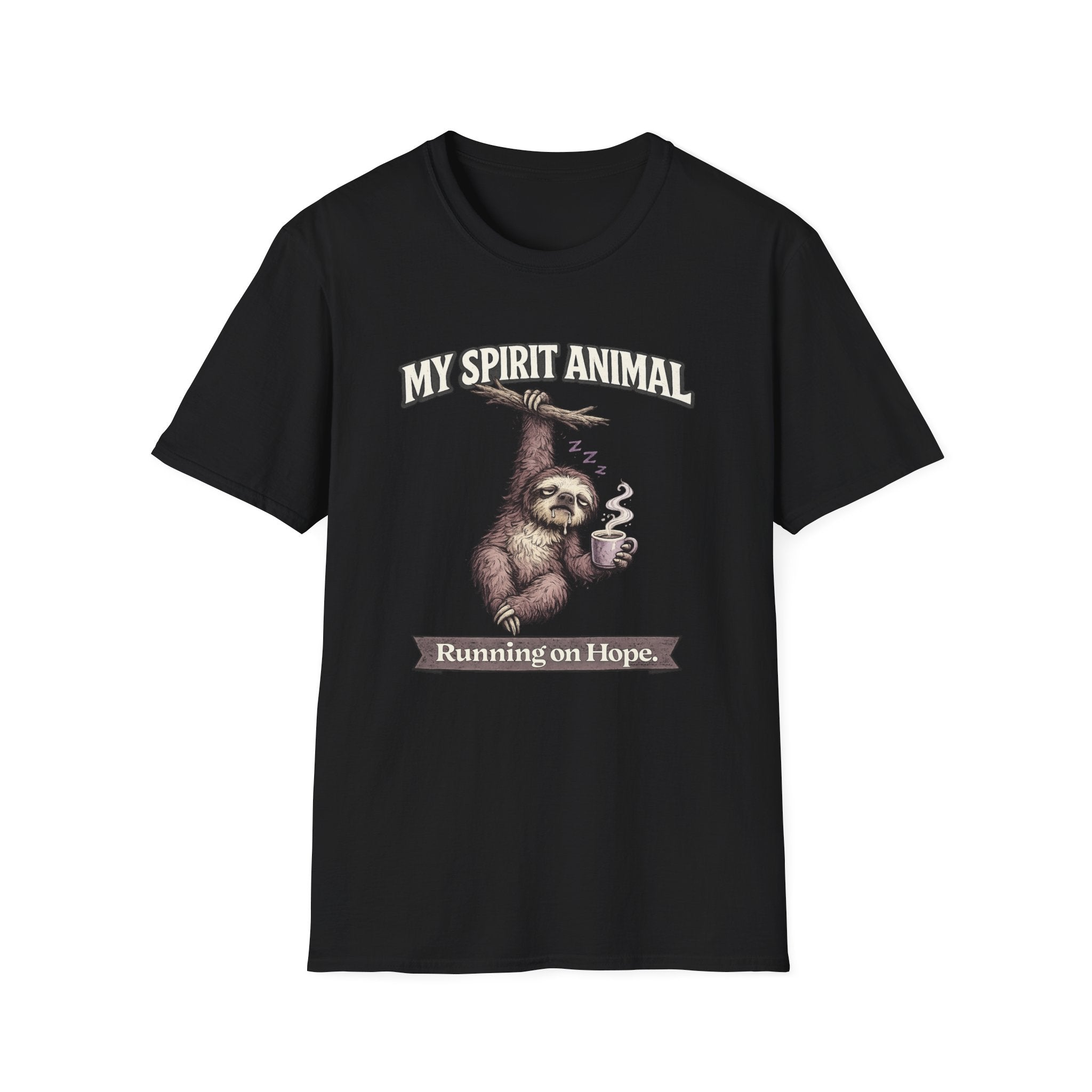 "My Spirit Animal: Sloth (Running on Hope)" T-Shirt
