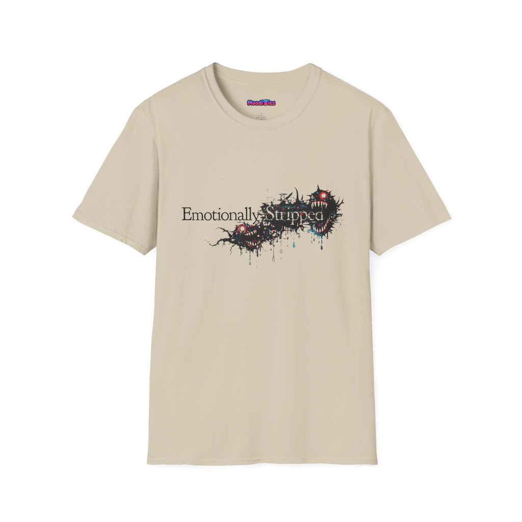 "Emotionally Stripped" Grunge Graphic T-Shirt
