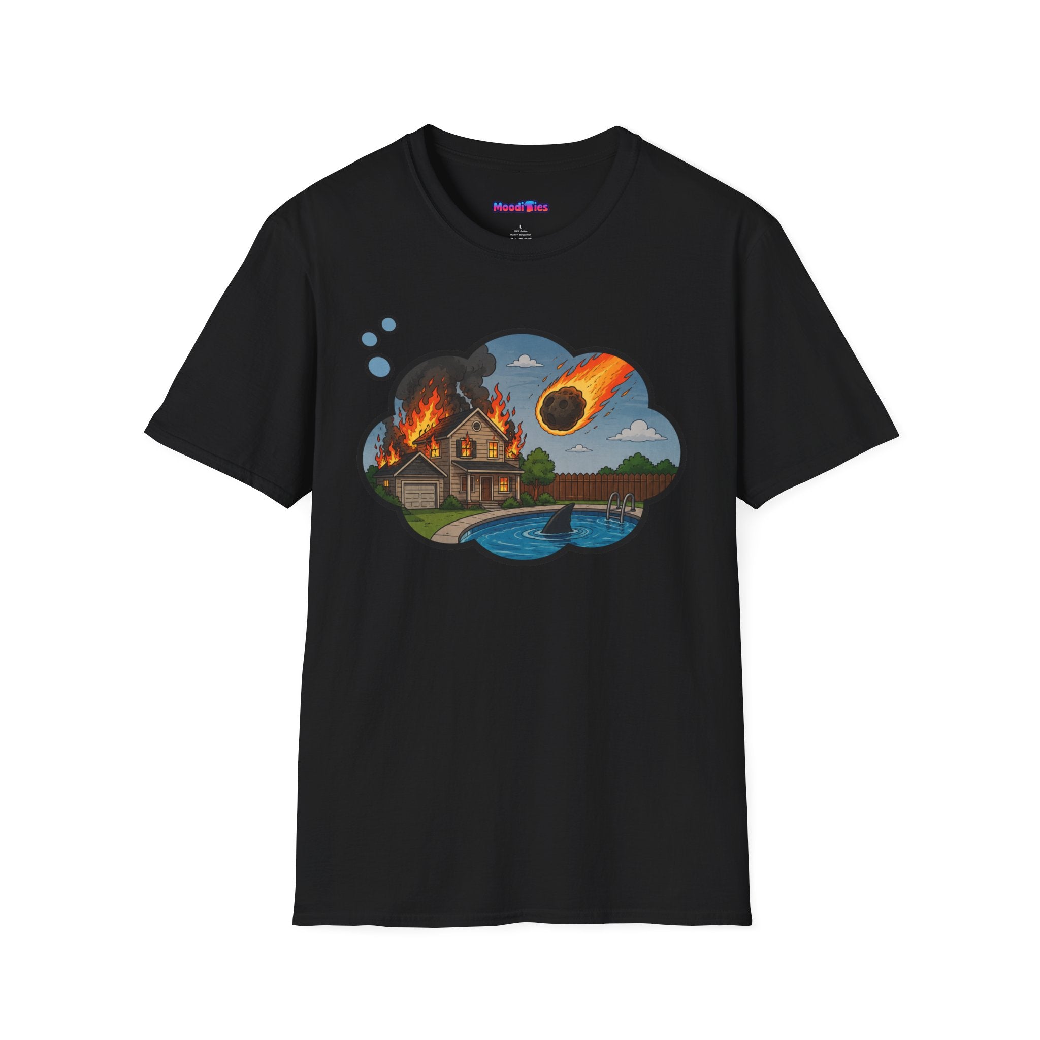 "End of the World" Anxiety Thought Bubble T-Shirt