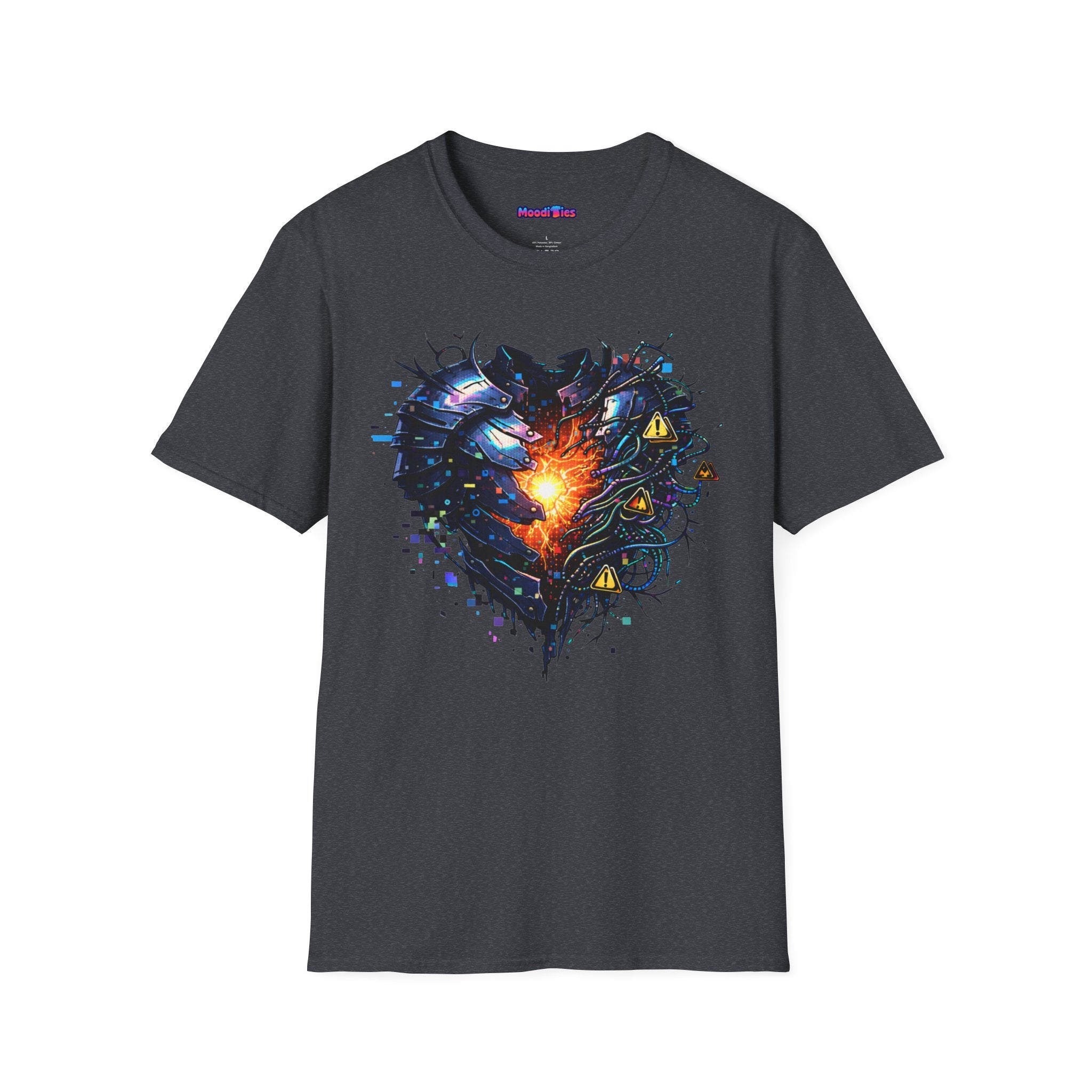 Glowing Core in Suit of Armor T-Shirt