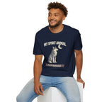 "My Spirit Animal: Wolf (Pack Optional)" T-Shirt