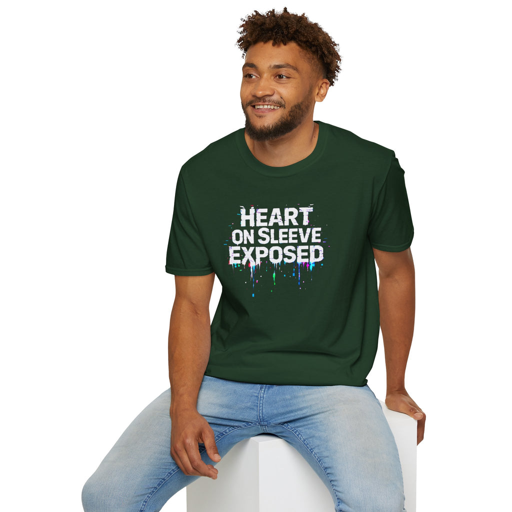 "Heart On Sleeve Exposed" T-Shirt