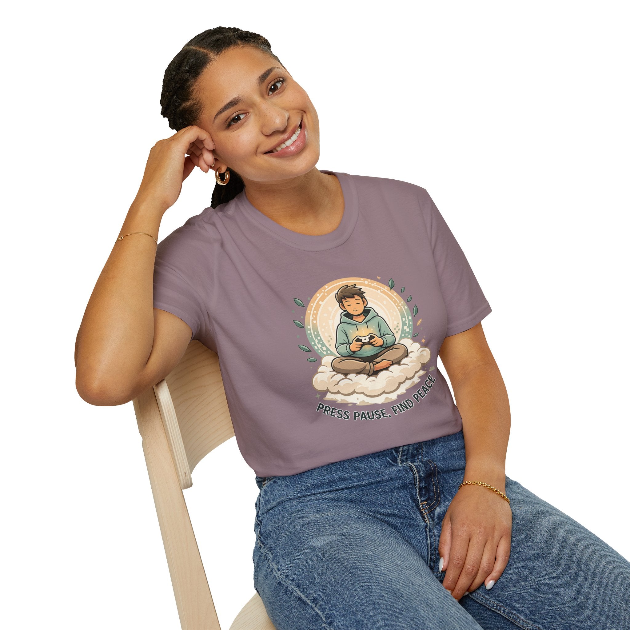 "Press Pause, Find Peace" T-Shirt