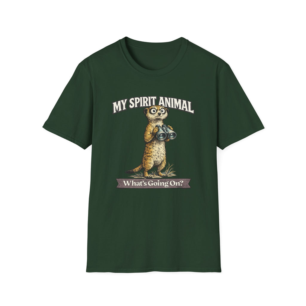 "My Spirit Animal: Meerkat (What's Going On)" T-Shirt