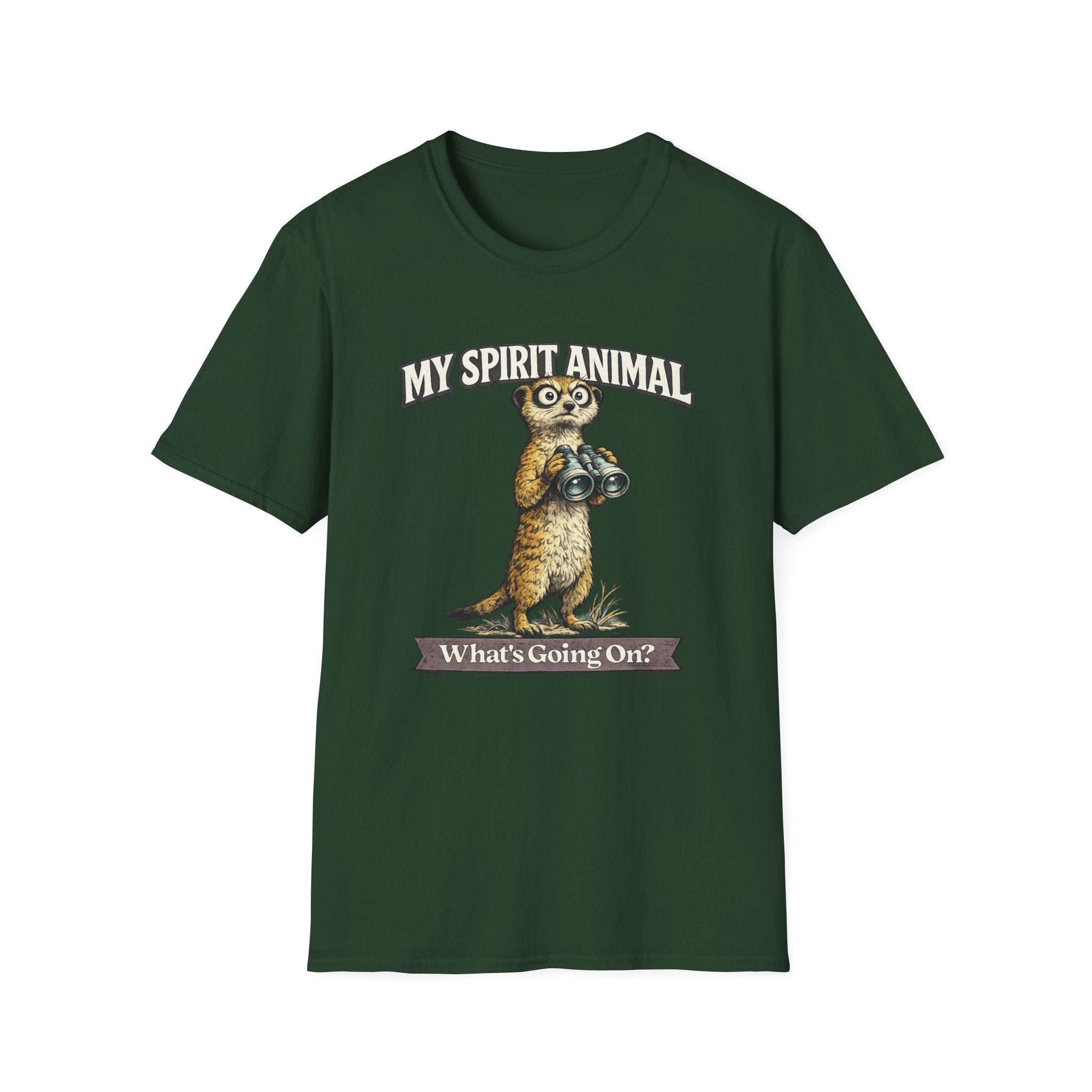 "My Spirit Animal: Meerkat (What's Going On)" T-Shirt