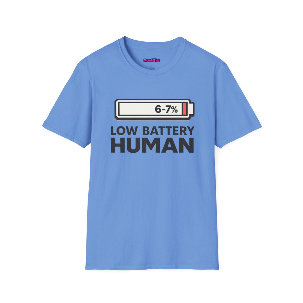 "Low Battery Human" T-Shirt