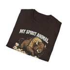 "My Spirit Animal: Bison (Nothing Can Stop Me)" T-Shirt