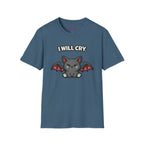 "I Will Cry" Kawaii Baby Bat T-Shirt