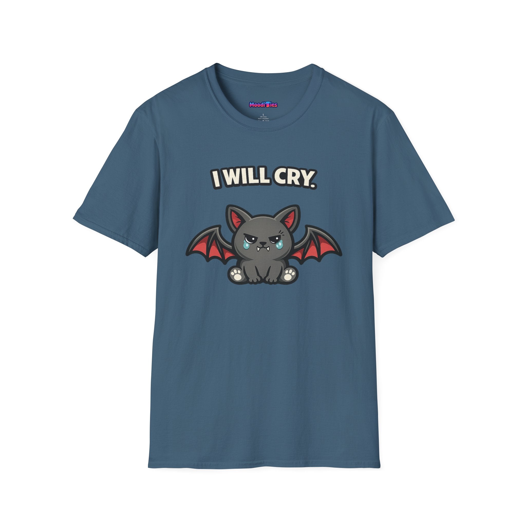 "I Will Cry" Kawaii Baby Bat T-Shirt