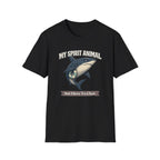 "My Spirit Animal: Shark (Not Here To Chat)" T-Shirt