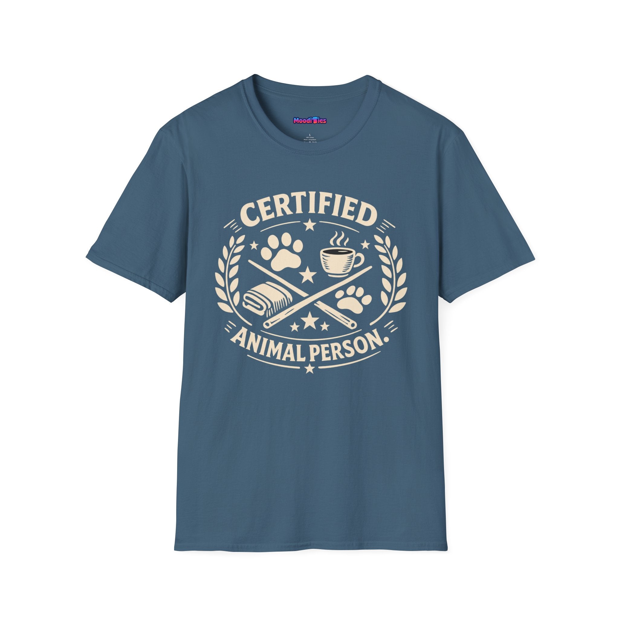 “Certified Animal Person” T-Shirt