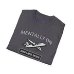 "Mentally on Airplane Mode" T-Shirt