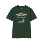 "Emotionally Available (For Foxes Only)" Cute Fox T‑Shirt