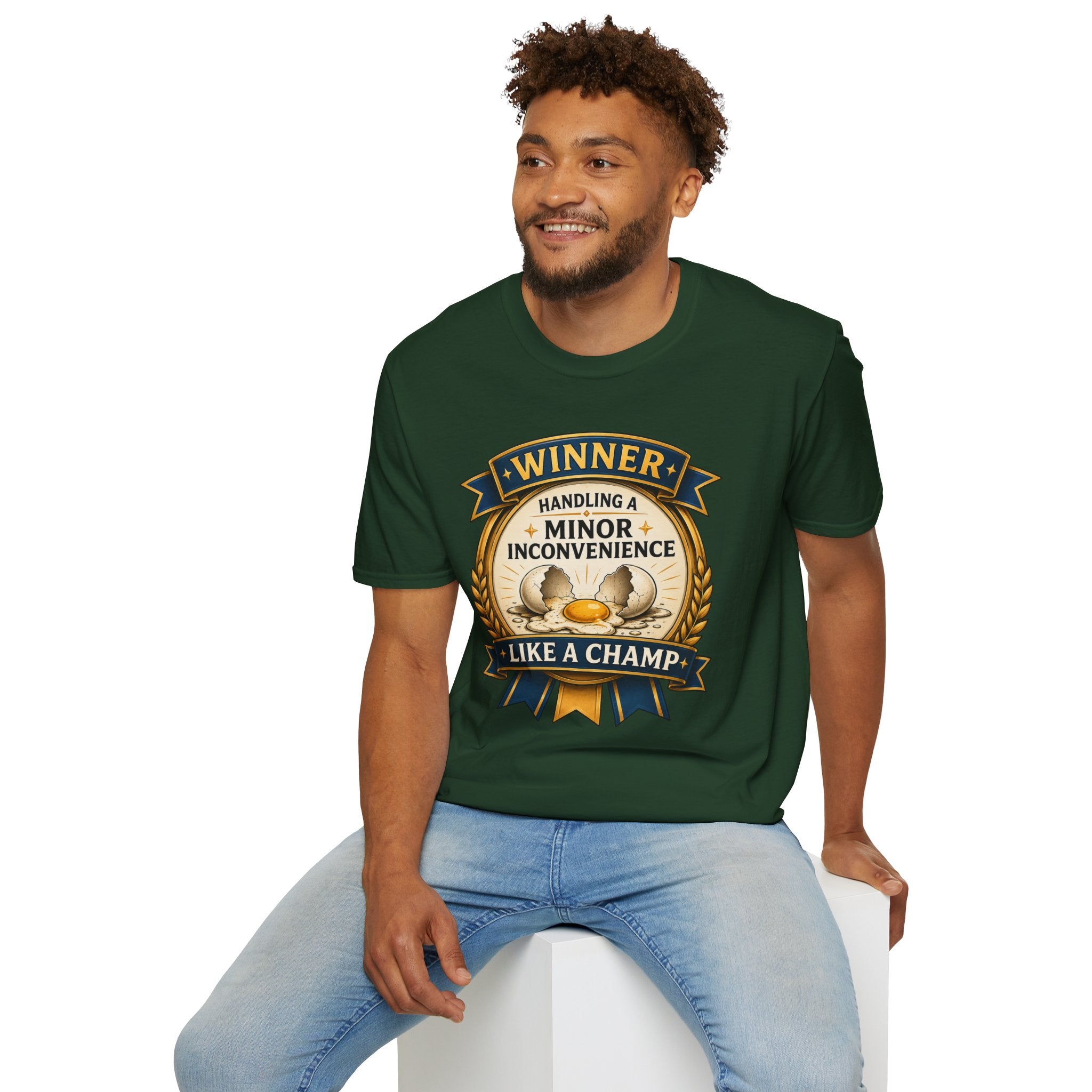 "Winner: Handling A Minor Inconvenience Like A Champ." T-Shirt