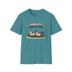 "Therapy? I Have a Dog" T-Shirt — Cute Dog Lover Graphic Tee