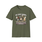 "My Spirit Animal: Raccoon (Making Questionable Decisions)" T-Shirt