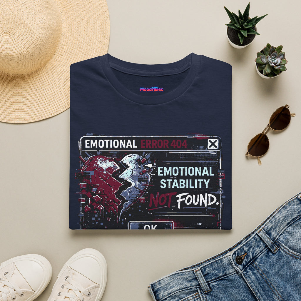 "Emotional Error 404: Emotional Stability Not Found" T-Shirt