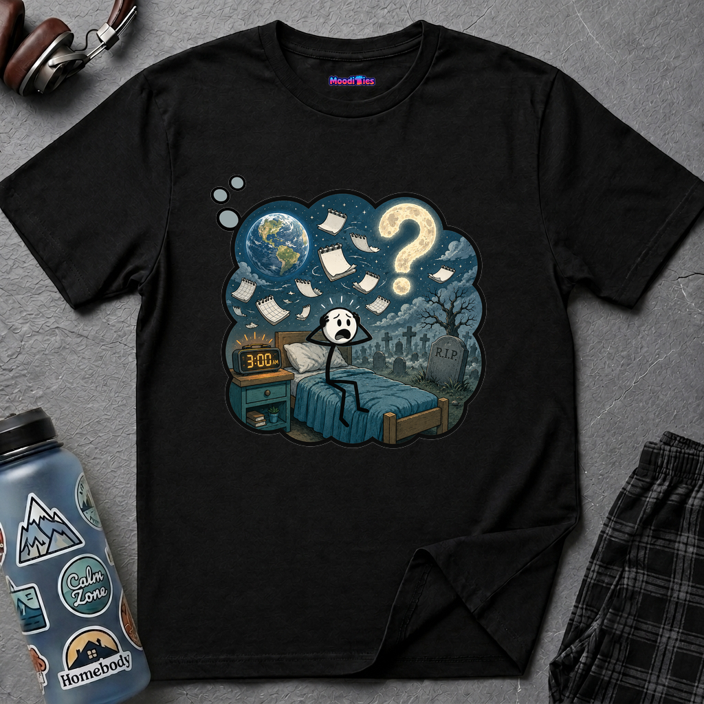 3 A.M. Anxiety Thought Bubble T-Shirt