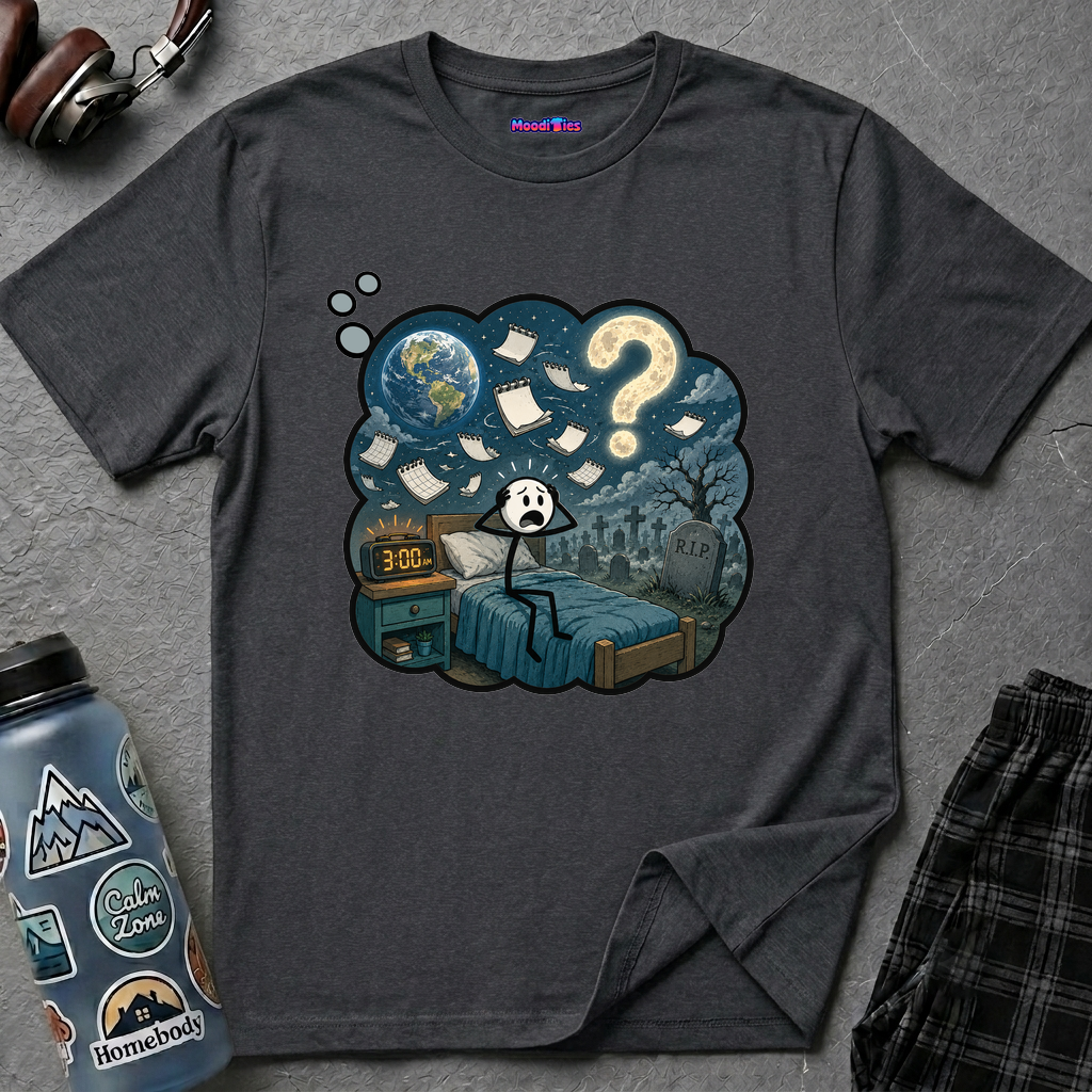 3 A.M. Anxiety Thought Bubble T-Shirt