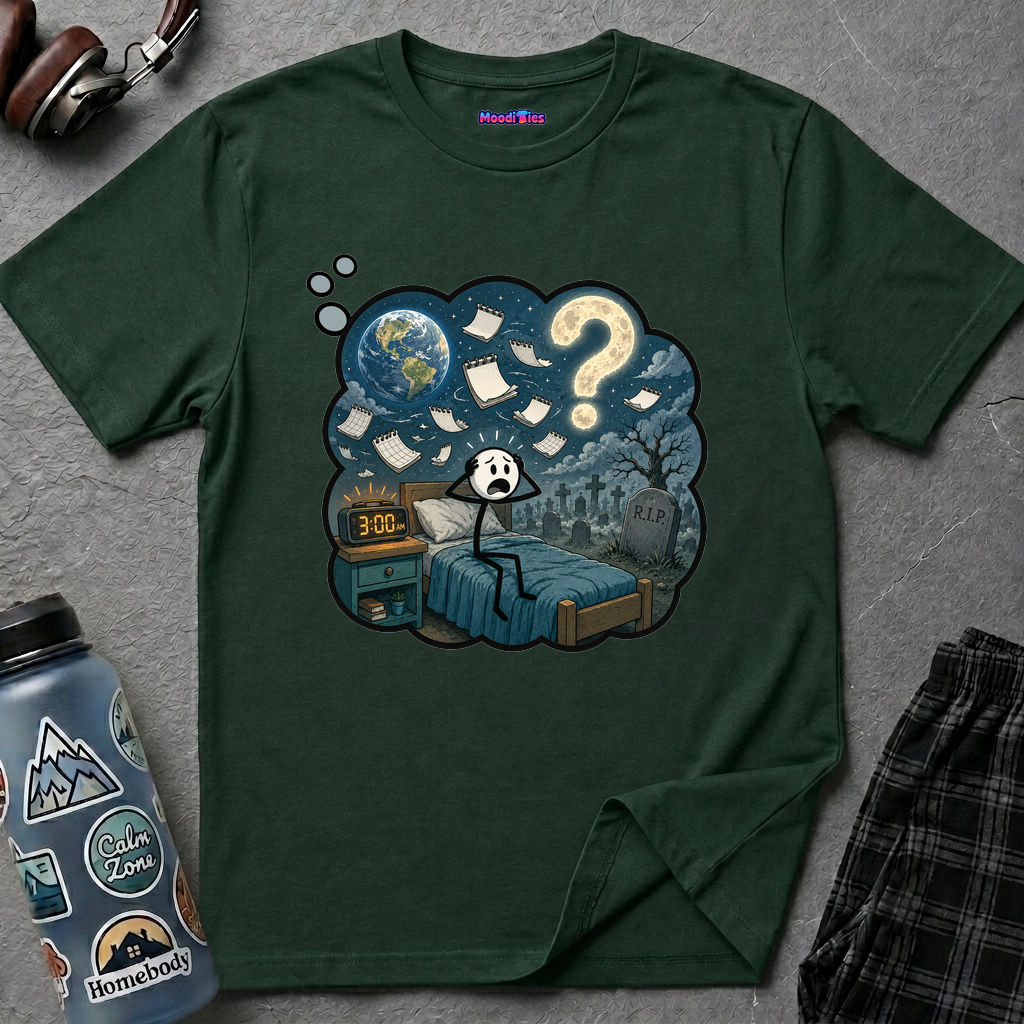 3 A.M. Anxiety Thought Bubble T-Shirt