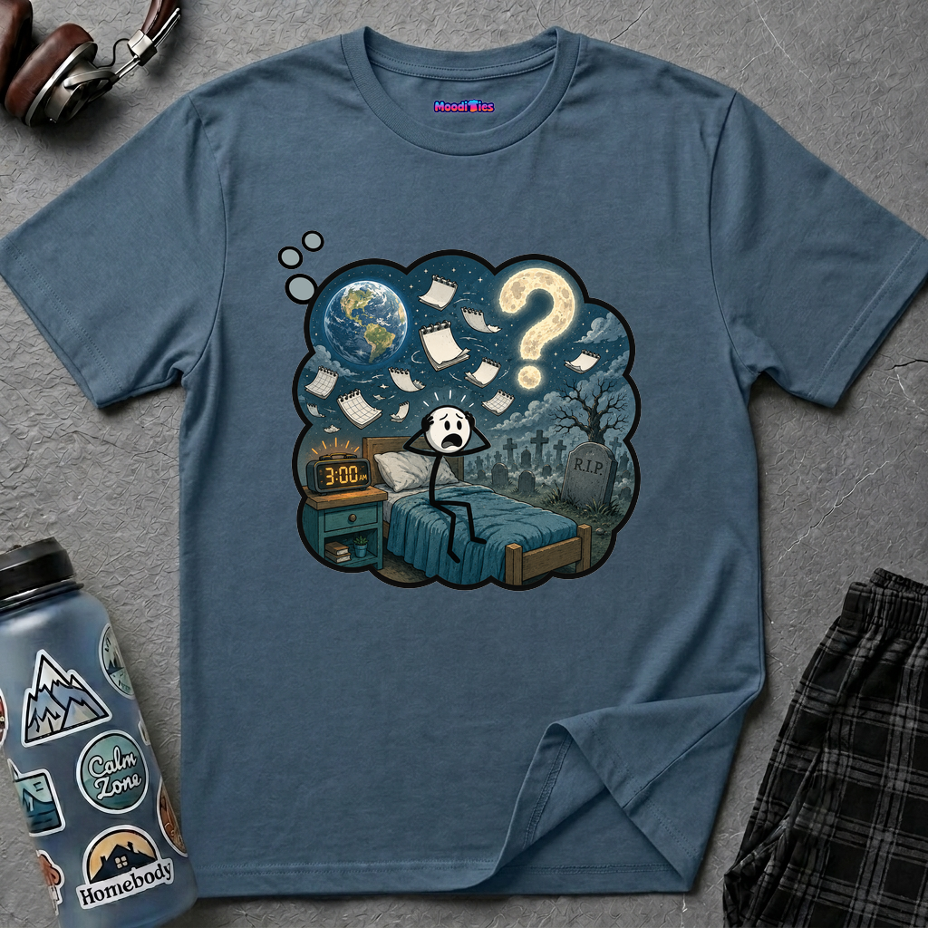 3 A.M. Anxiety Thought Bubble T-Shirt