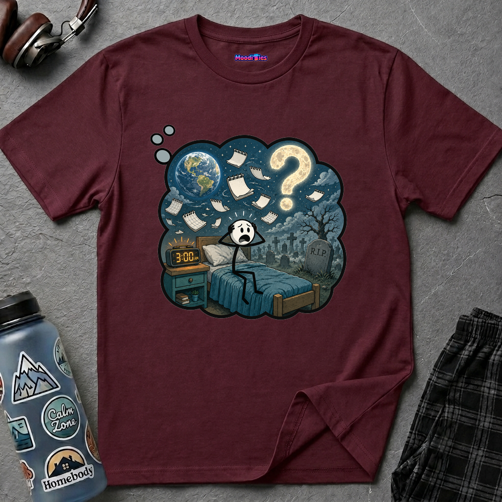 3 A.M. Anxiety Thought Bubble T-Shirt