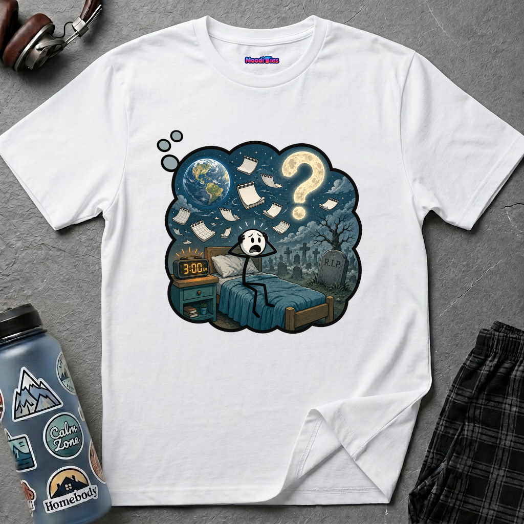 3 A.M. Anxiety Thought Bubble T-Shirt