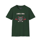 "I Will Cry" Kawaii Baby Bat T-Shirt