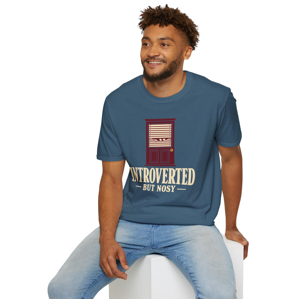 “Introverted But Nosy” Spying Eyes T-Shirt