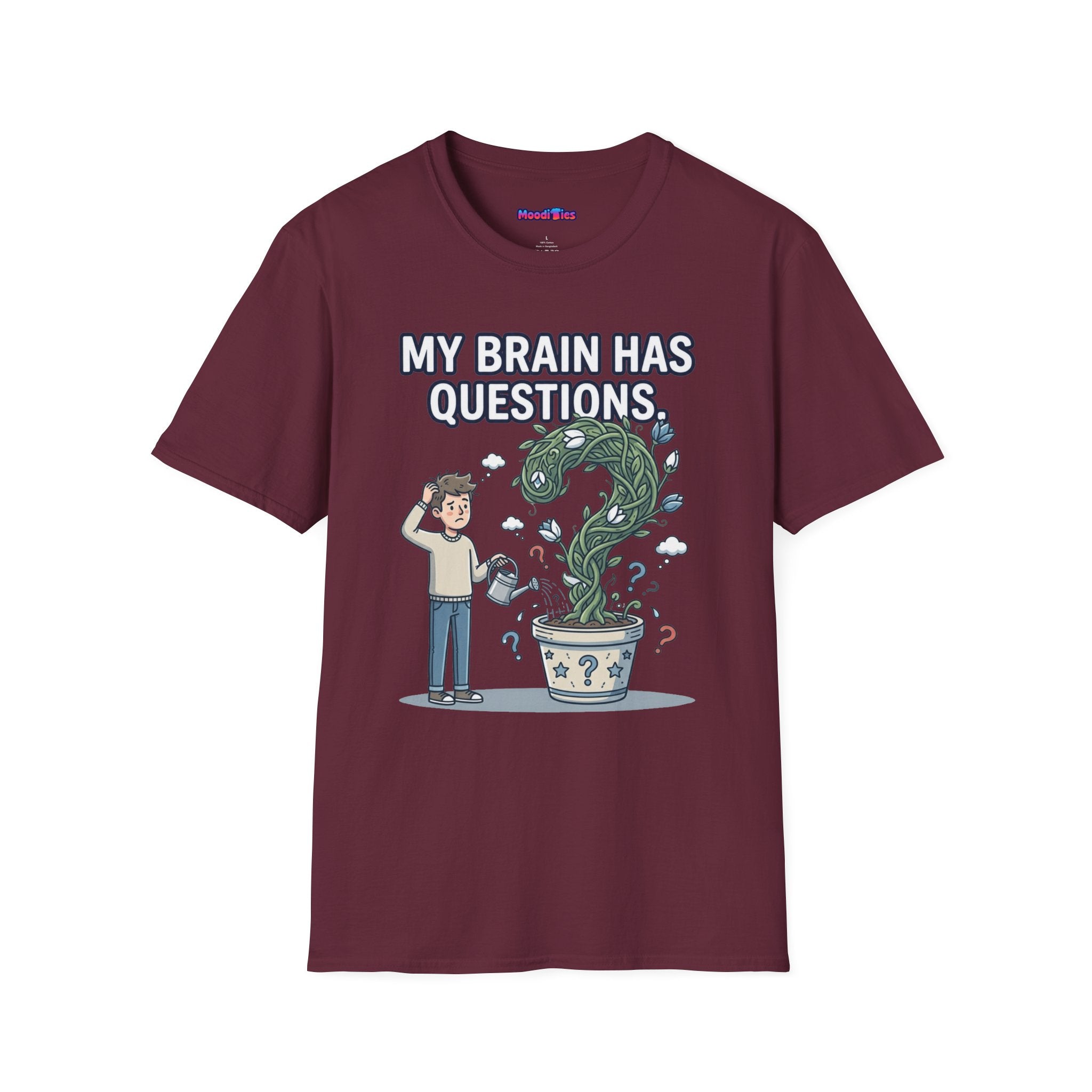 “My Brain Has Questions” Mystery Plant T-Shirt