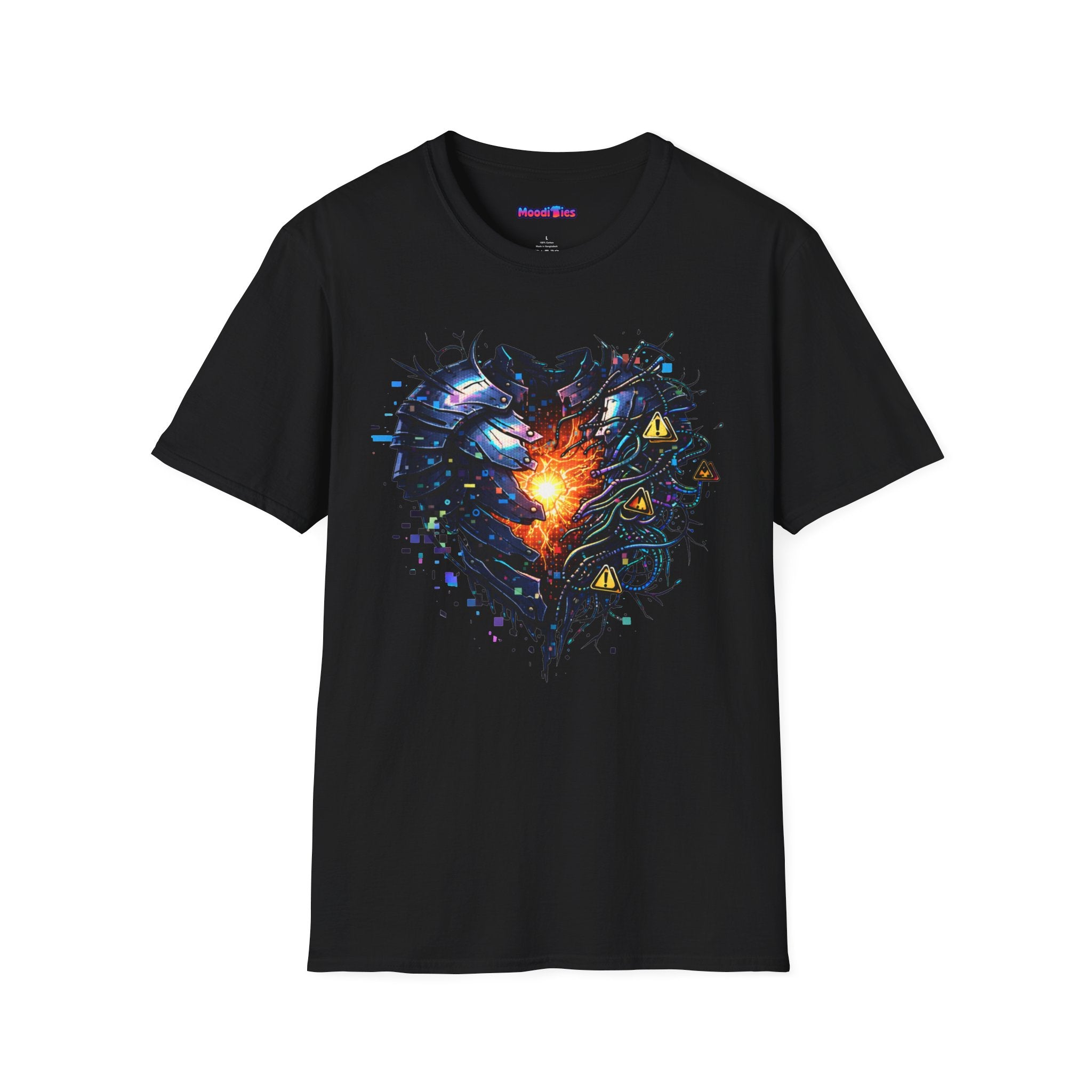 Glowing Core in Suit of Armor T-Shirt