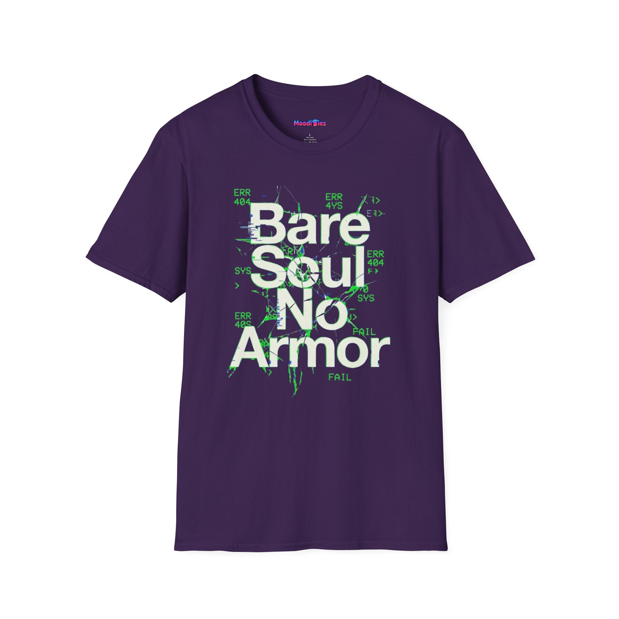 "Bare Soul, No Armor" T-Shirt