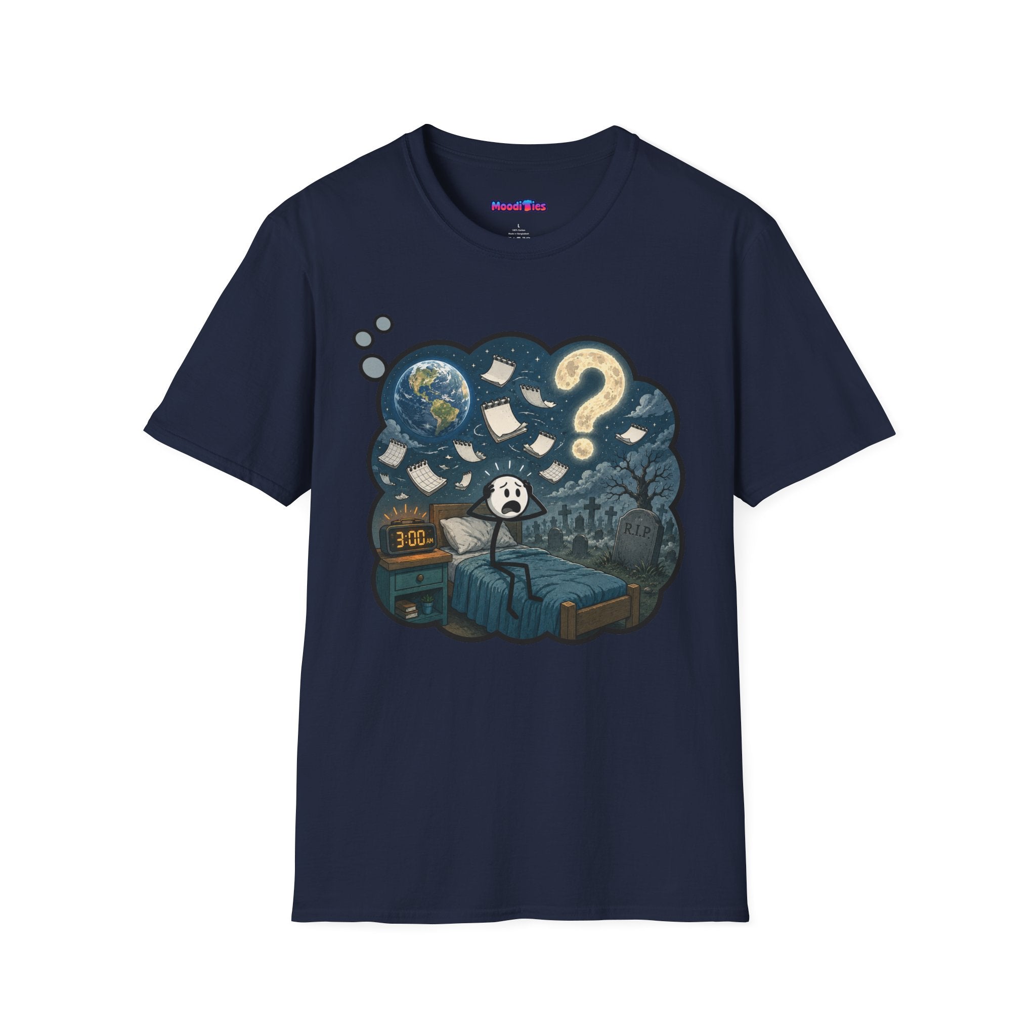 3 A.M. Anxiety Thought Bubble T-Shirt