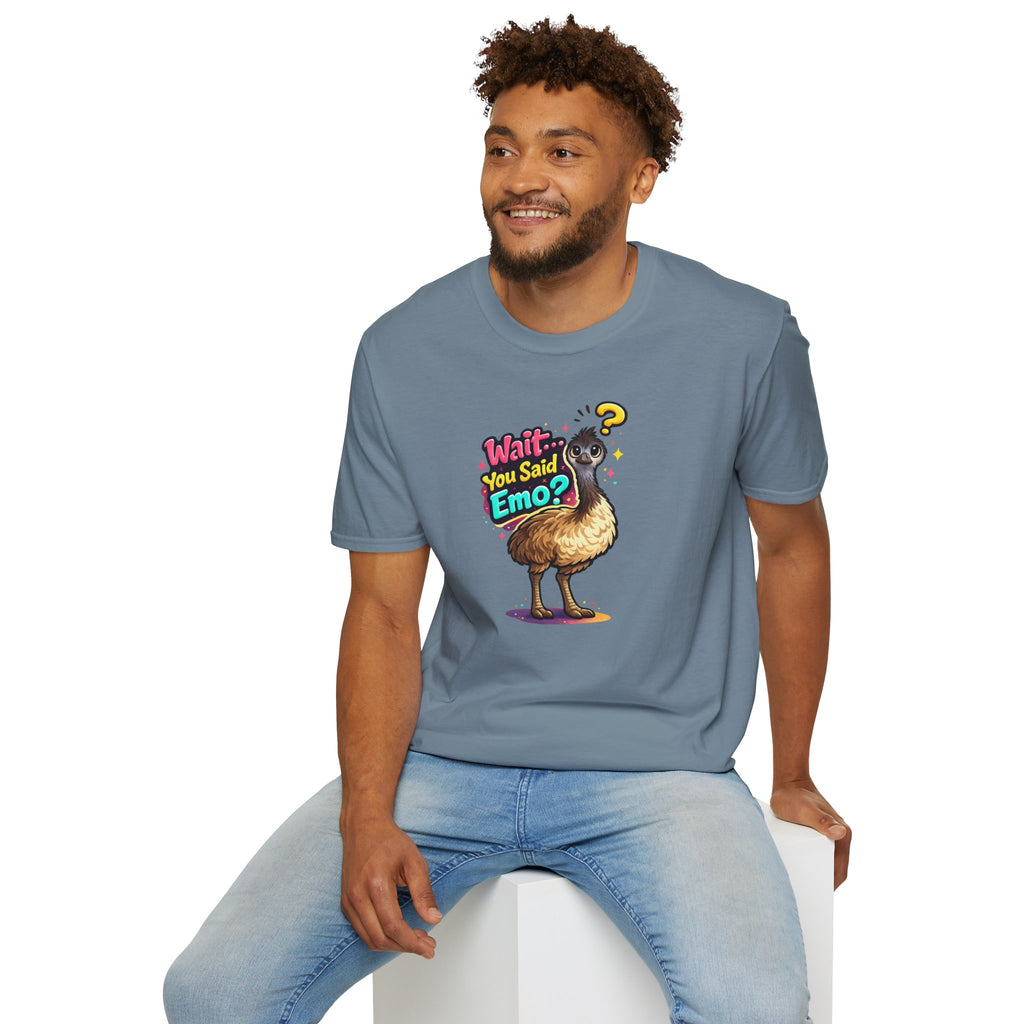 "Wait… You Said Emo?" Emu T-Shirt