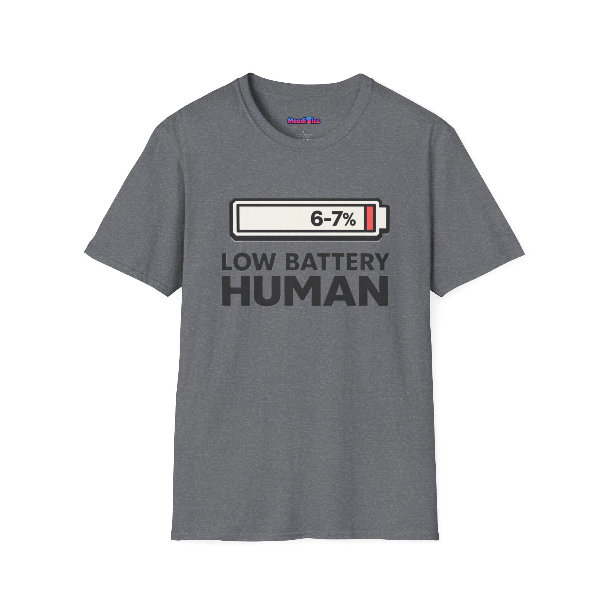 "Low Battery Human" T-Shirt