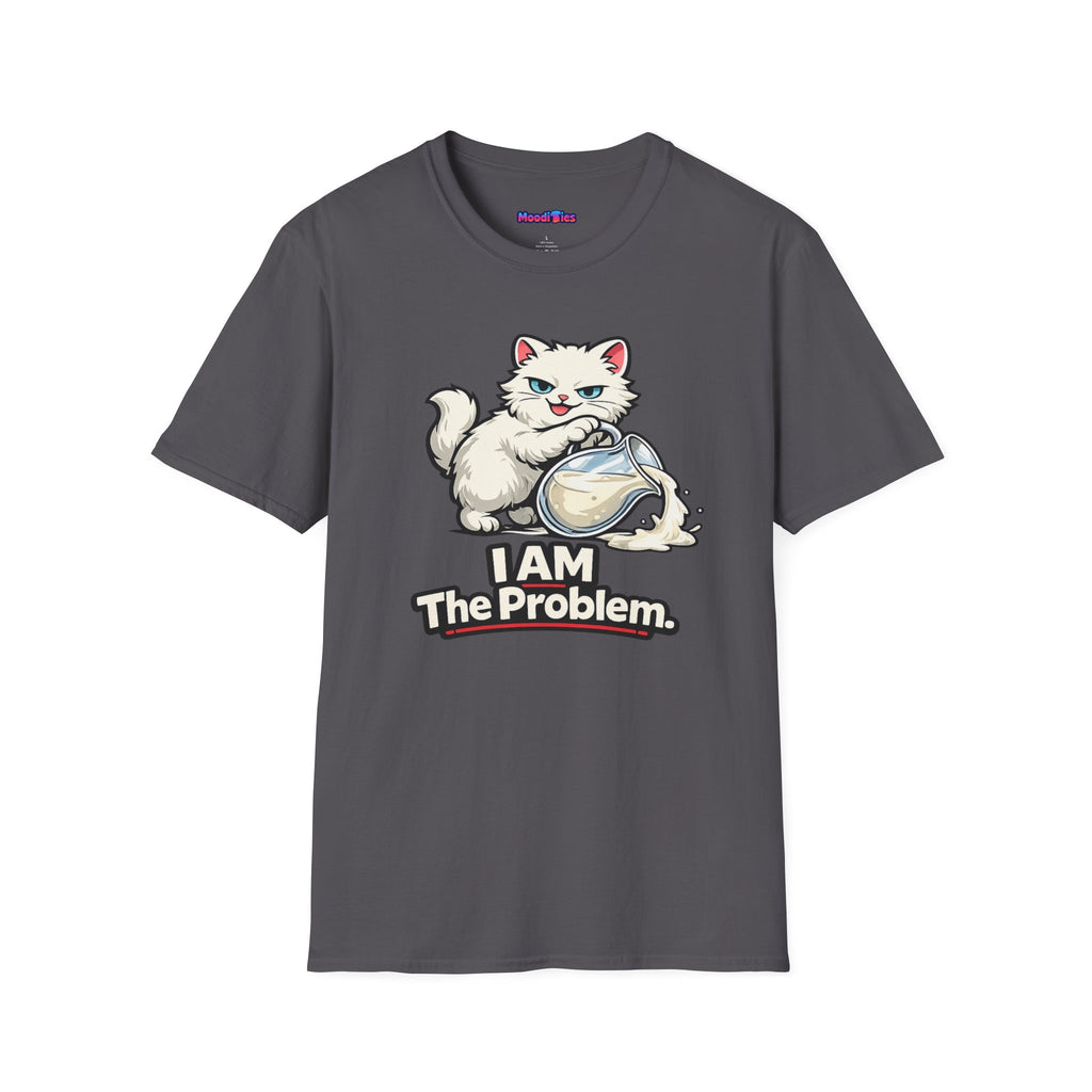 "I AM The Problem" Cat That Got the Cream T-Shirt