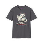 "I AM The Problem" Cat That Got the Cream T-Shirt