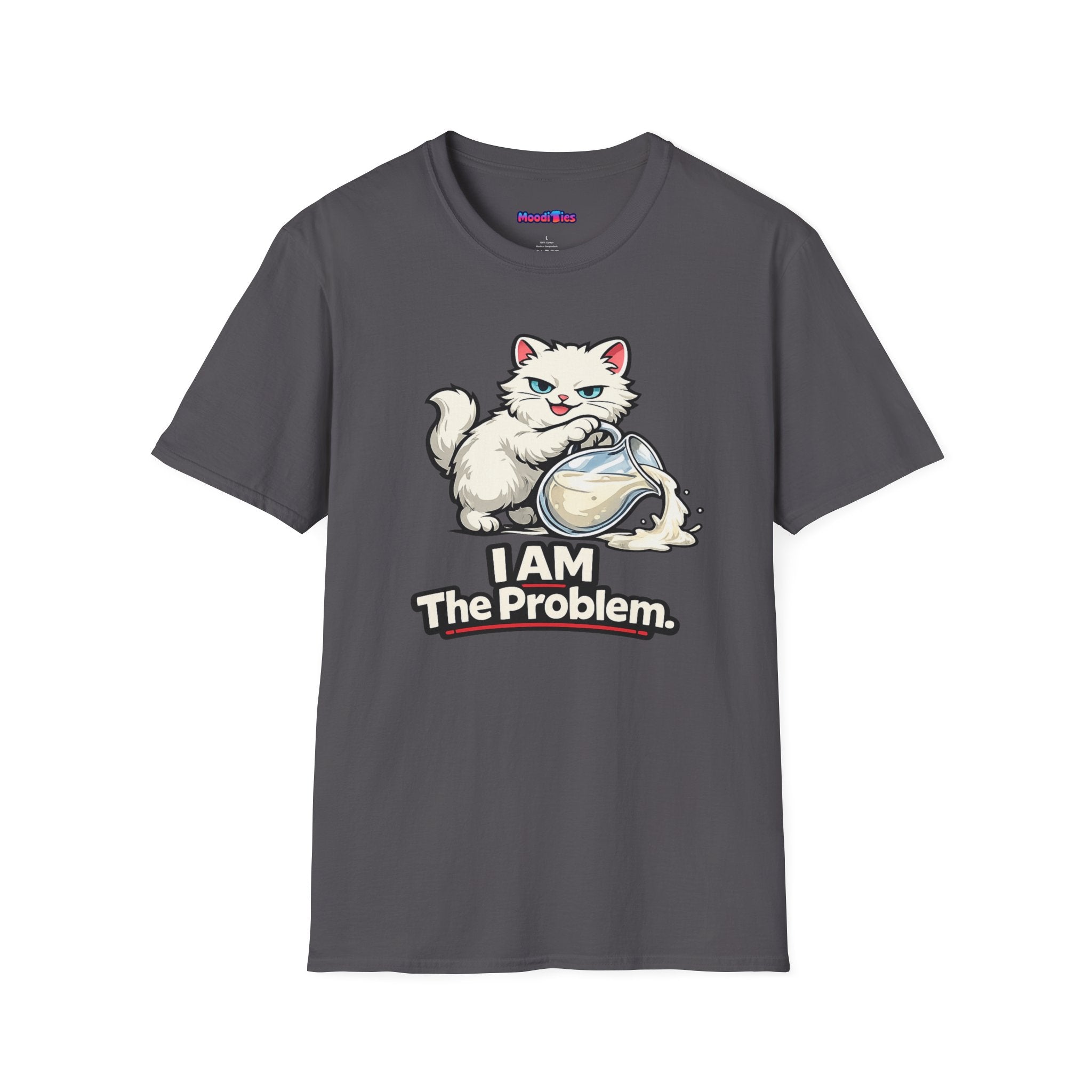 "I AM The Problem" Cat That Got the Cream T-Shirt